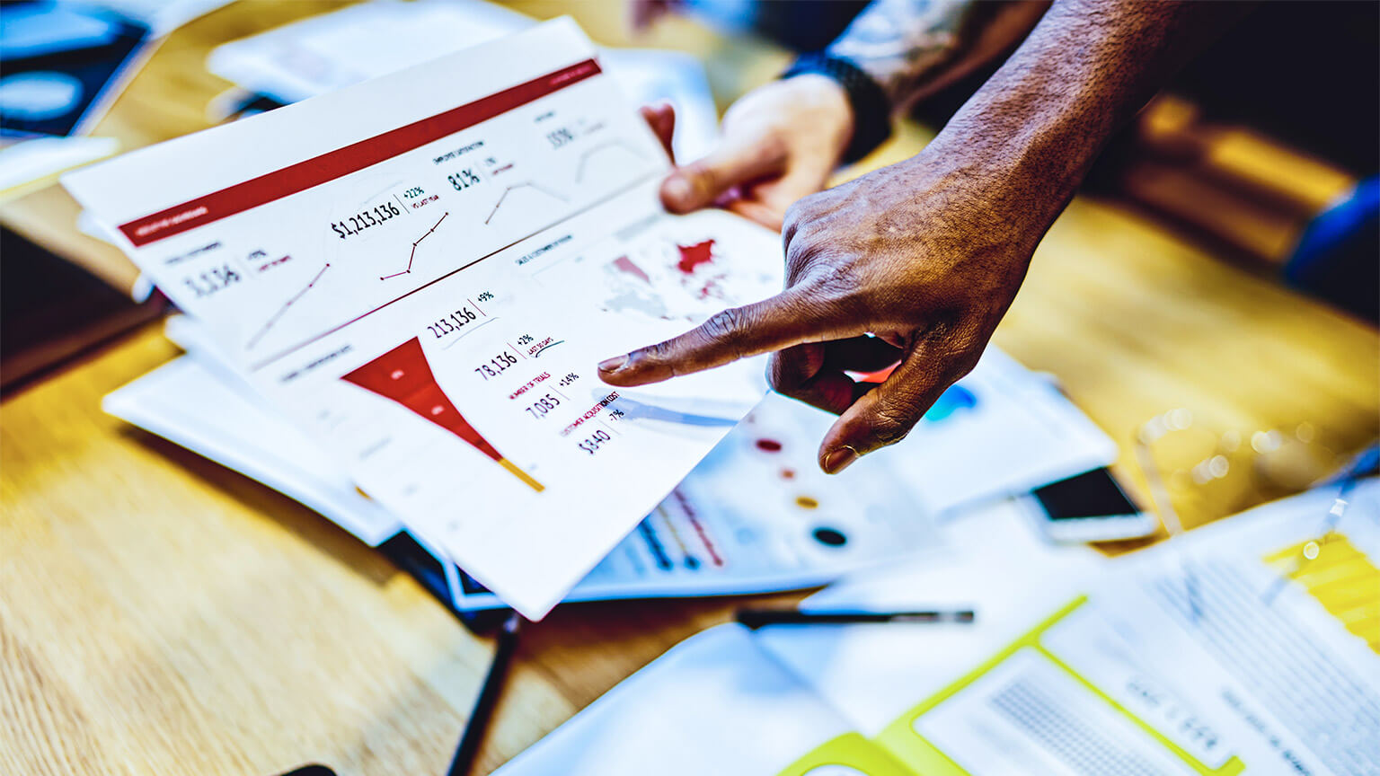 A statistician validating data prior to presenting in an important meeting