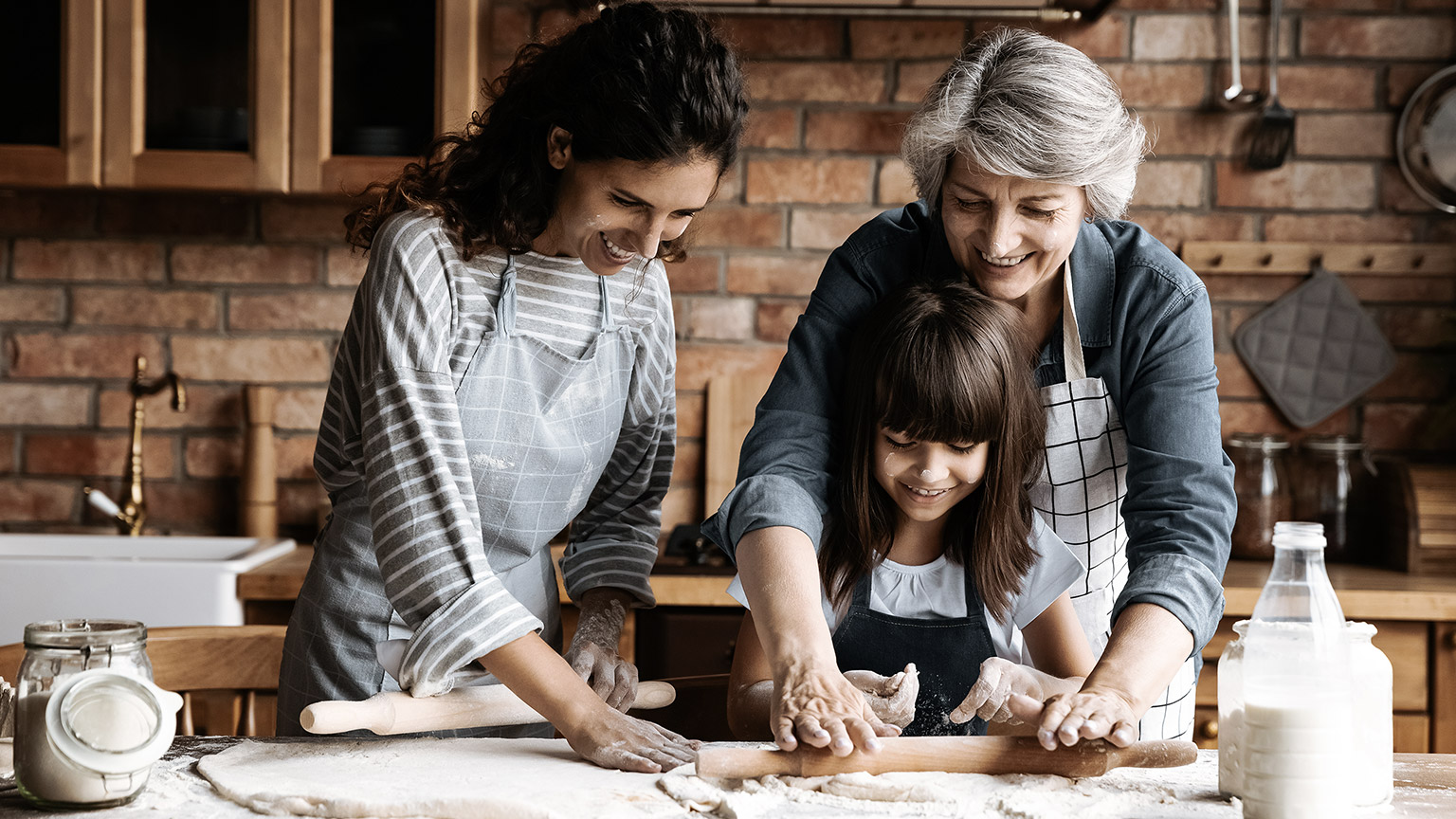 teaching to bake