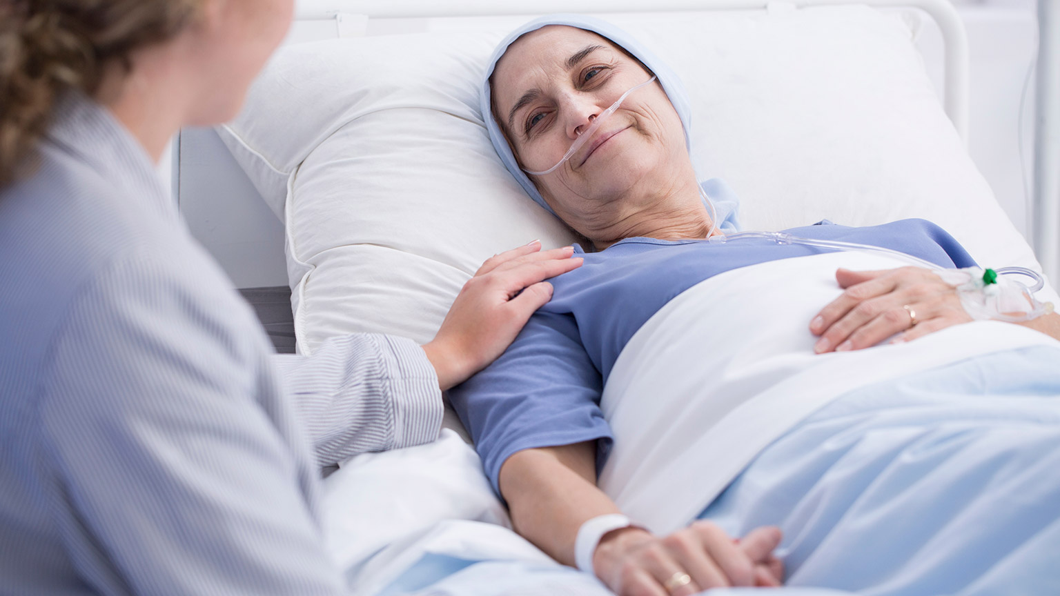 A nurse with a patient