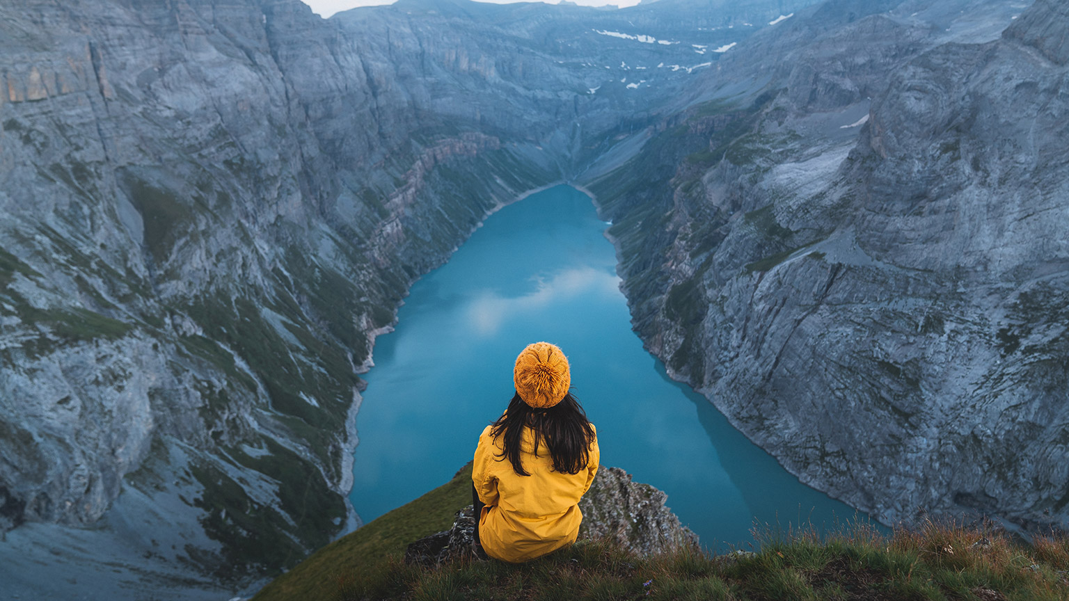 A person enjoying the outdoors