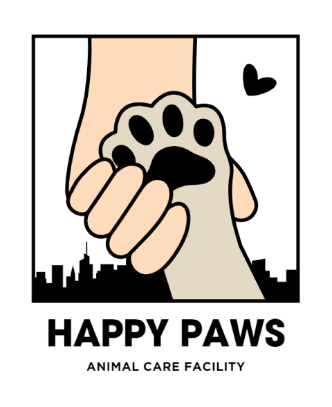 happy paws logo