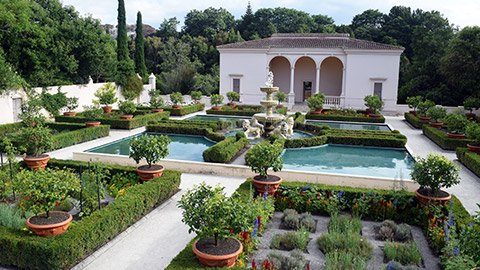 An italian garden