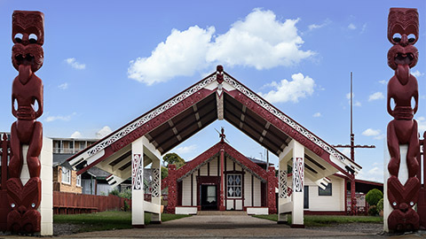 A moari traditional house