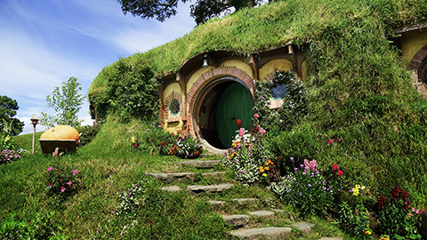 Hobbiton in New Zealand