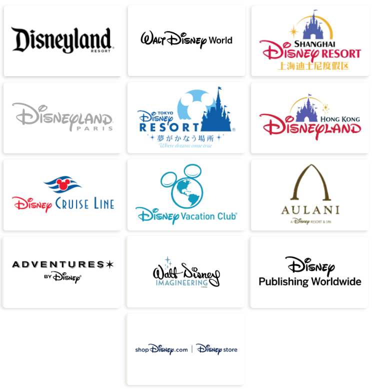 Disney logos