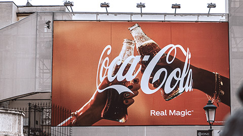 Coca-cola billboard