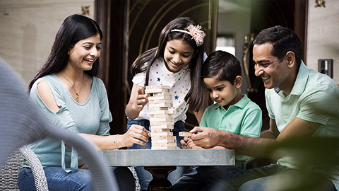 An Indian family