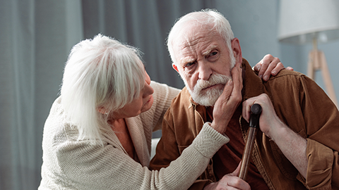 two seniors together