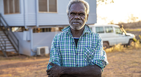 An aboriginal man