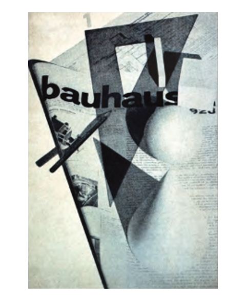 Herbert Bayer, cover for Bauhaus magazine, 1928