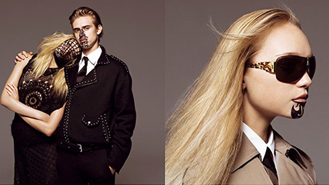 An example of cultural appropriation in a fashion campaign