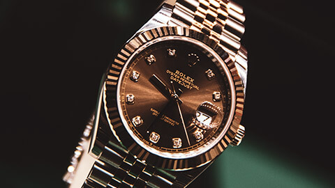 A Rolex watch