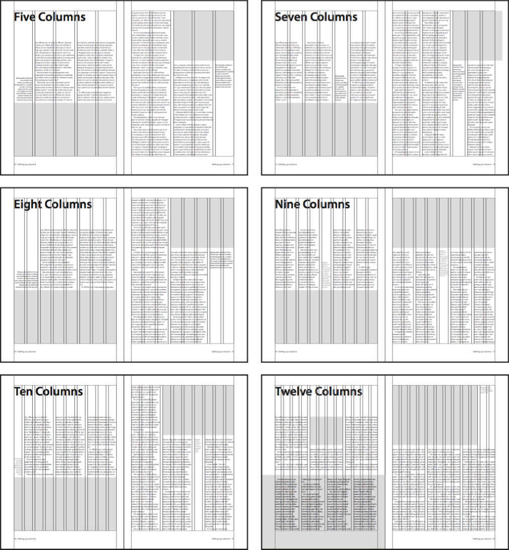 Mind The Gap: Planning your InDesign pages using Margins and Columns