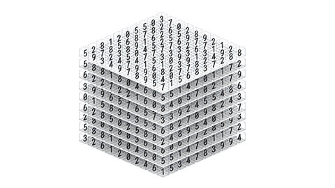 An example of a thee dimensional array