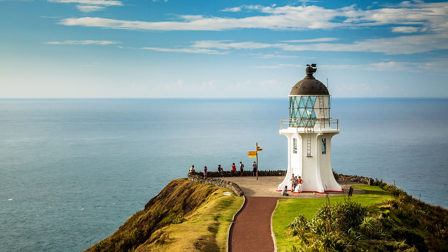 Cape Reinga Lighthouse, north edge of New Zealand