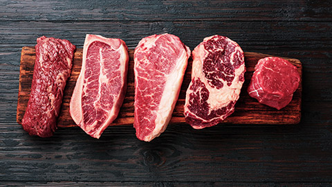 types of red meat