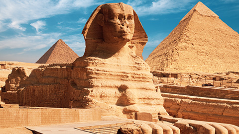 The great Sphinx.