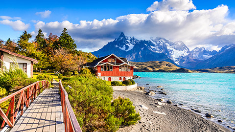 sunny morning in patagonia