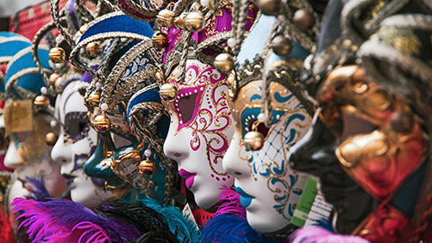masks for the venice festival