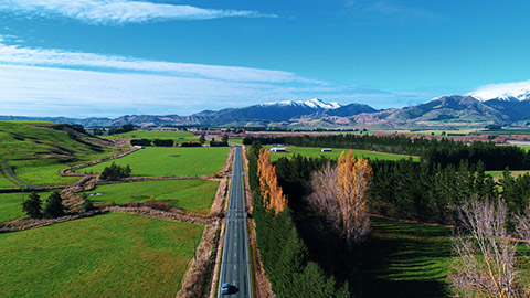 overview of rural NZ landscape