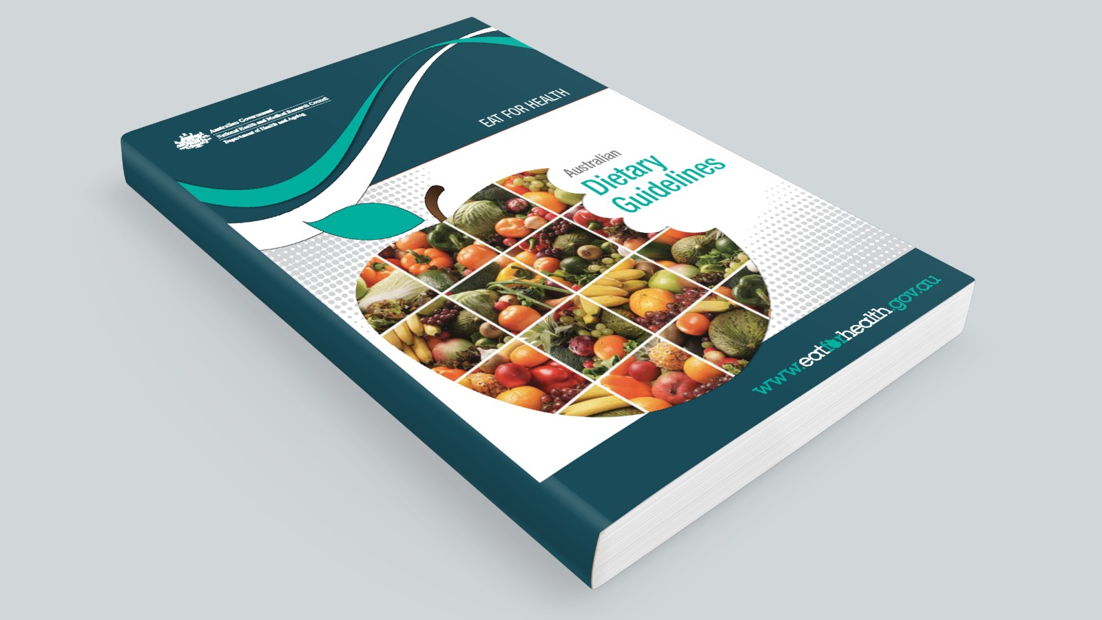 Image showing booklet form of the Australian Dietary Guidelines